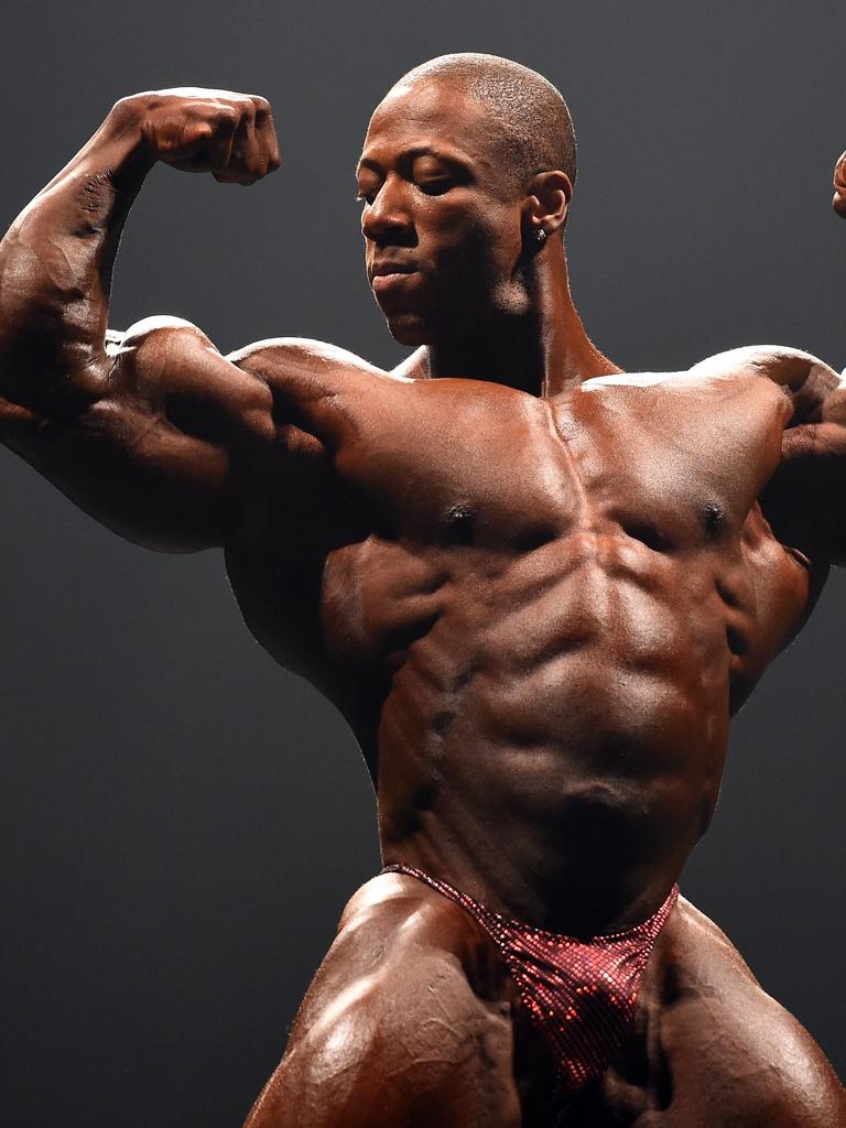 shawn rhoden post workout pose